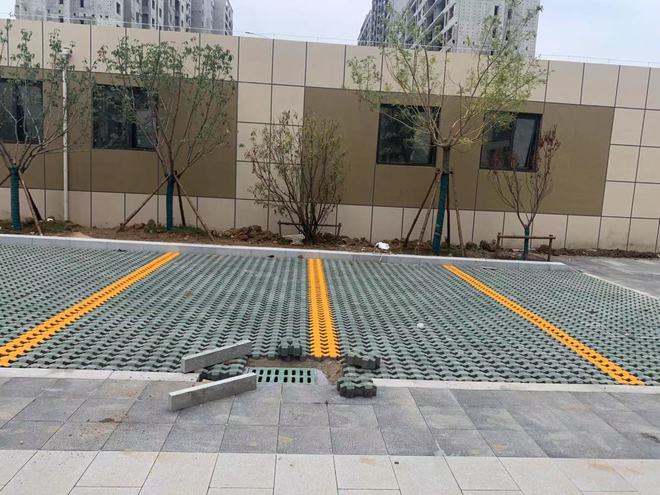 人车分流、塑胶跑道……全没了！交房了中铁建海语城业主却很无开云APP 开云官网入口奈(图2)