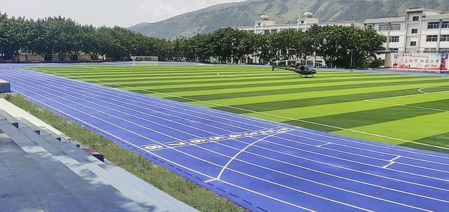 开云APP 开云官网入口广东塑胶跑道厂家丨全塑型自结纹塑胶跑道里是什么材料你清楚吗？